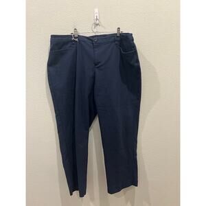 cj banks Women's Blue Petite 16W Work Trousers